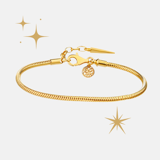 Bransoletka srebrna beads