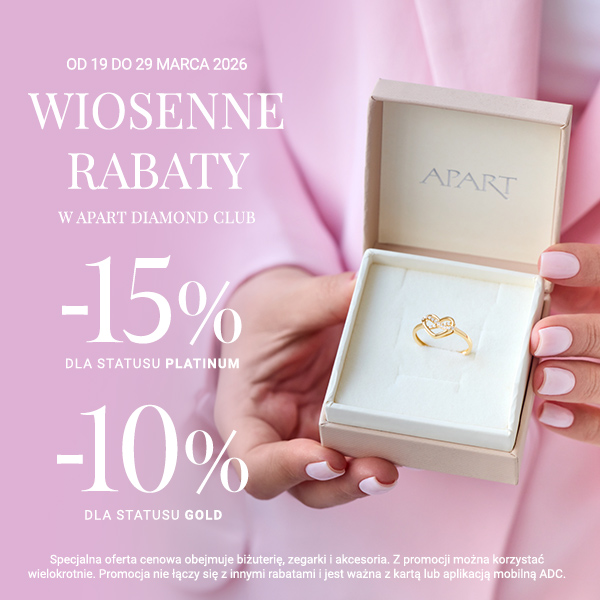 Wiosenne Rabaty w Apart Diamond Club dla Klubowiczów!