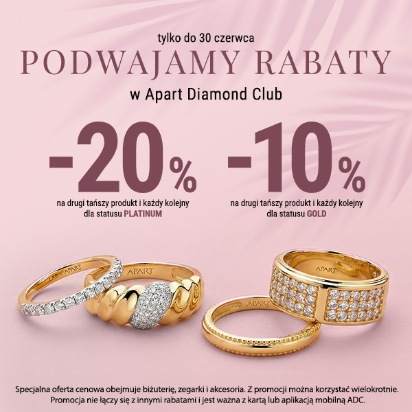 Podwajamy rabaty w Apart Diamond Club