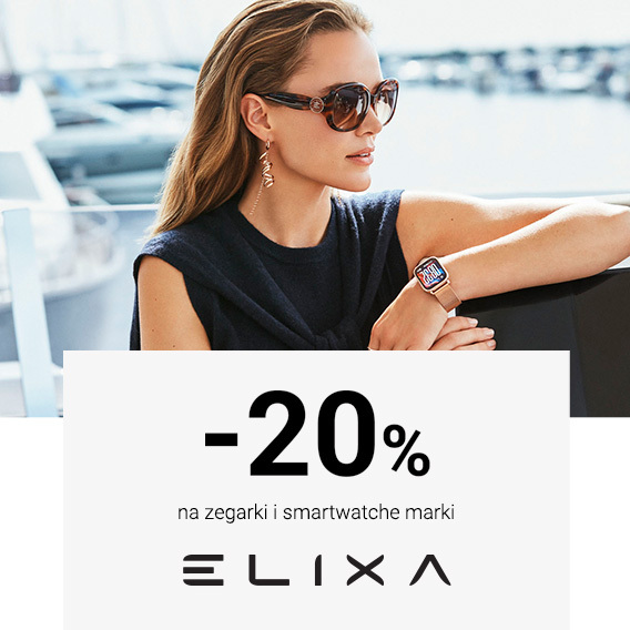 -20% na zegarki marki Elixa